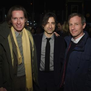 Noah Baumbach Spike Jonze and Wes Anderson at event of While Were Young 2014