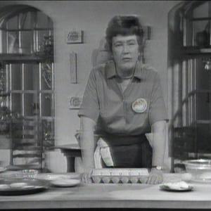 Still of Julia Child in The French Chef 1962