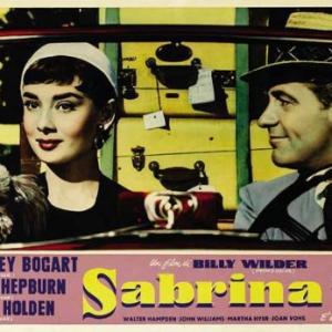 Audrey Hepburn and William Holden in Sabrina 1954