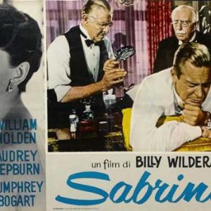 Audrey Hepburn, William Holden and Paul Harvey in Sabrina (1954)