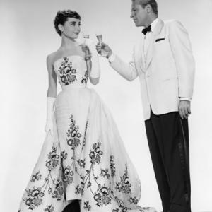 Audrey Hepburn and William Holden from Sabrina