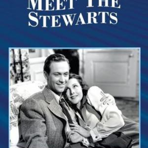 William Holden and Frances Dee in Meet the Stewarts 1942
