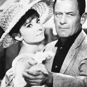 Still of Audrey Hepburn and William Holden in Paris  When It Sizzles 1964
