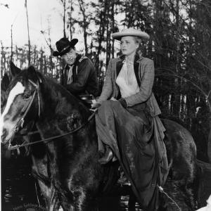 Still of William Holden and Constance Towers in The Horse Soldiers 1959