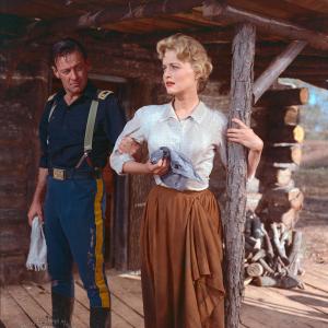 Still of William Holden and Constance Towers in The Horse Soldiers 1959