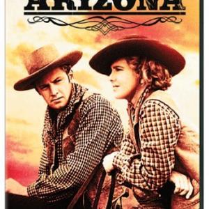 William Holden and Jean Arthur in Arizona 1940