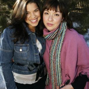 Elizabeth Pea and America Ferrera at event of How the Garcia Girls Spent Their Summer 2005