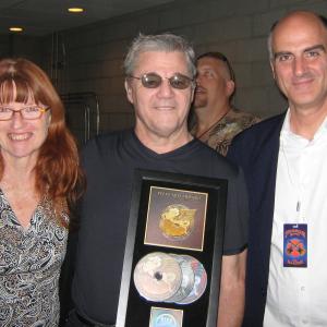 Judi Kerr PR and Jack Gulick Producer present Steve Miller with RIAA  Certified Gold Plaque Award for Steve Miller Live In Chicago The DVD debuted at 1 on the Billboards Top Music Video Chart
