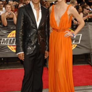 Tricia Helfer and Jay Manuel at event of 2006 MuchMusic Video Awards (2006)