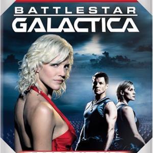 Jamie Bamber Katee Sackhoff and Tricia Helfer in Battlestar Galactica 2004
