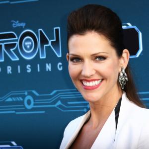 Tricia Helfer at event of TRON: Uprising (2012)