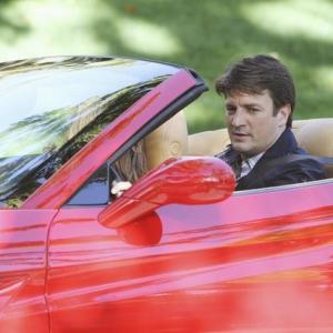 Still of Nathan Fillion and Stana Katic in Kastlas 2009