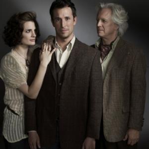 Still of Bruce Davison, Noah Wyle and Stana Katic in The Librarian: The Curse of the Judas Chalice (2008)