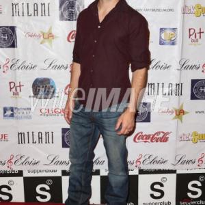 Writer Tom Rule attends the Paranormal Movie wrap party at The Writers Room on July 29 2012 in Los Angeles California