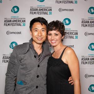 KimberlyRose Wolter and James Kyson Lee at event for 4 Wedding Planners
