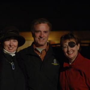 Kate Robbins, Kevin Dobson, Suzanne Lyons on the set of 