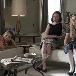 Still of Dominique McElligott, Jacqueline Doke and Abbie Gayle in The Astronaut Wives Club (2015)