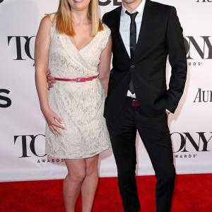 Mark Oxman and guest at the 67th Annual Tony Awards