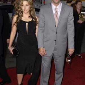 Nicolas Cage and Lisa Marie Presley at event of Windtalkers 2002