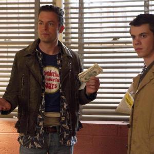 Still of Justin Kirk and Alexander Gould in Weeds 2005