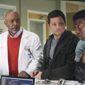 Still of Justin Chambers Moe Irvin and James Pickens in Grei anatomija 2005