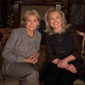 Still of Hillary Clinton and Barbara Walters in The Barbara Walters Special 1976