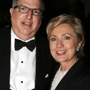 Marvin Hamlisch and Hillary Clinton
