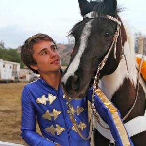 Gattlin and Sliver at the Fiesta of the Spanish Horse 2013.