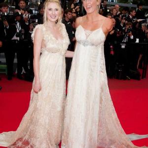 Tiffany Hofstetter and Bethany Hamilton at the 2011 Cannes Film Festival