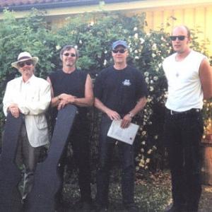 Jimmy Ullers Blues rock band. From left: Tomas Göransson, Ulf Norder, Jimmy Uller and Fredrik Jonsson.