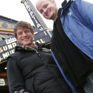 Allen Wolf & Philip Winchester at the Sundance Film Festival.