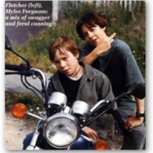 Myles Ferguson and Brendan Fletcher in Little Criminals (1995)