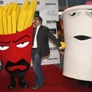 Dana Snyder at event of Aqua Teen Hunger Force Colon Movie Film for Theaters 2007
