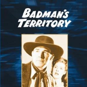 Randolph Scott and Ann Richards in Badmans Territory 1946