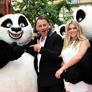 Toby Anstis and Anna Williamson at event of Kung Fu Panda 3 2016