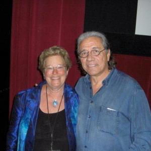 LALIFF Founder Edward Olmos and Abby Ginzberg