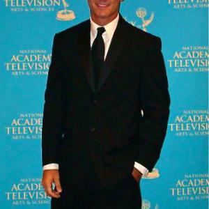 R. Brandon Johnson attending the Creative Arts Entertainment Emmy Awards.