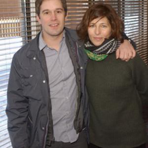 Catherine Keener and Christopher Dillon Quinn at event of God Grew Tired of Us: The Story of Lost Boys of Sudan (2006)