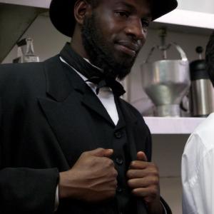 Alem Sapp as Abraham Lincoln in Delusions of Love 2010