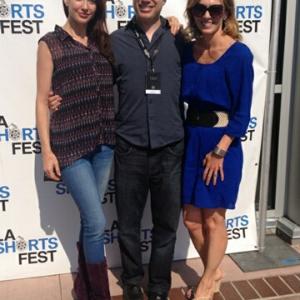 30 Love screening with Director Richard Stark and Co-Star Aubrey Knecht at LA Shorts Fest.