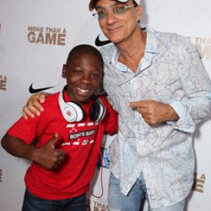 Jimmy Iovine and Bobb'e J. Thompson at event of More Than a Game (2008)