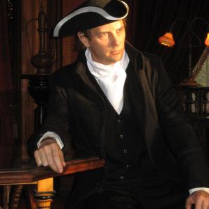 As THOMAS PAINE in a oneman show for THE THOMAS PAINE SOCIETY