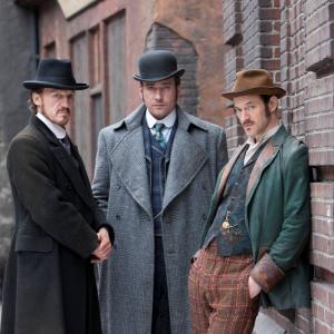 Still of Jerome Flynn, Matthew Macfadyen and Adam Rothenberg in Ripper Street (2012)