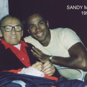 Julian with acting teacher legend, Sanford(Sandy)Meisner on his Island, Bequia, West Indies.