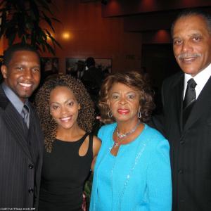 NAACP Awards with Mr and Mrs Bernard Parks