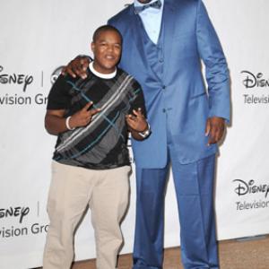 Shaquille O'Neal and Kyle Massey