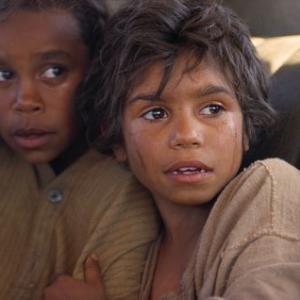 Still of Laura Monaghan and Tianna Sansbury in Rabbit-Proof Fence (2002)