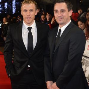 Gary Neville and Phil Neville at event of The Class of 92 2013