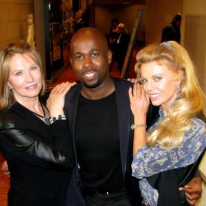 Tegan Summer with friend Kristina Wayborn and Maud Adams Magda and the title character respectively in James Bonds Octopussy