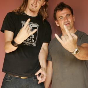Sam Dunn and Scot McFadyen at event of Metal A Headbangers Journey 2005
